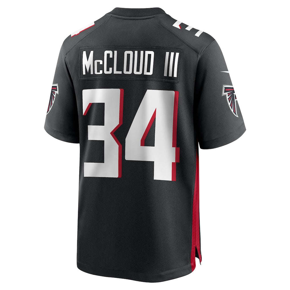 Tocy A.Falcons #34 Ray-Ray McCloud III Black Retired Player Jersey