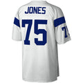 tocy LA.Rams #75 Deacon Jones Mitchell & Ness White Legacy Replica Jersey
