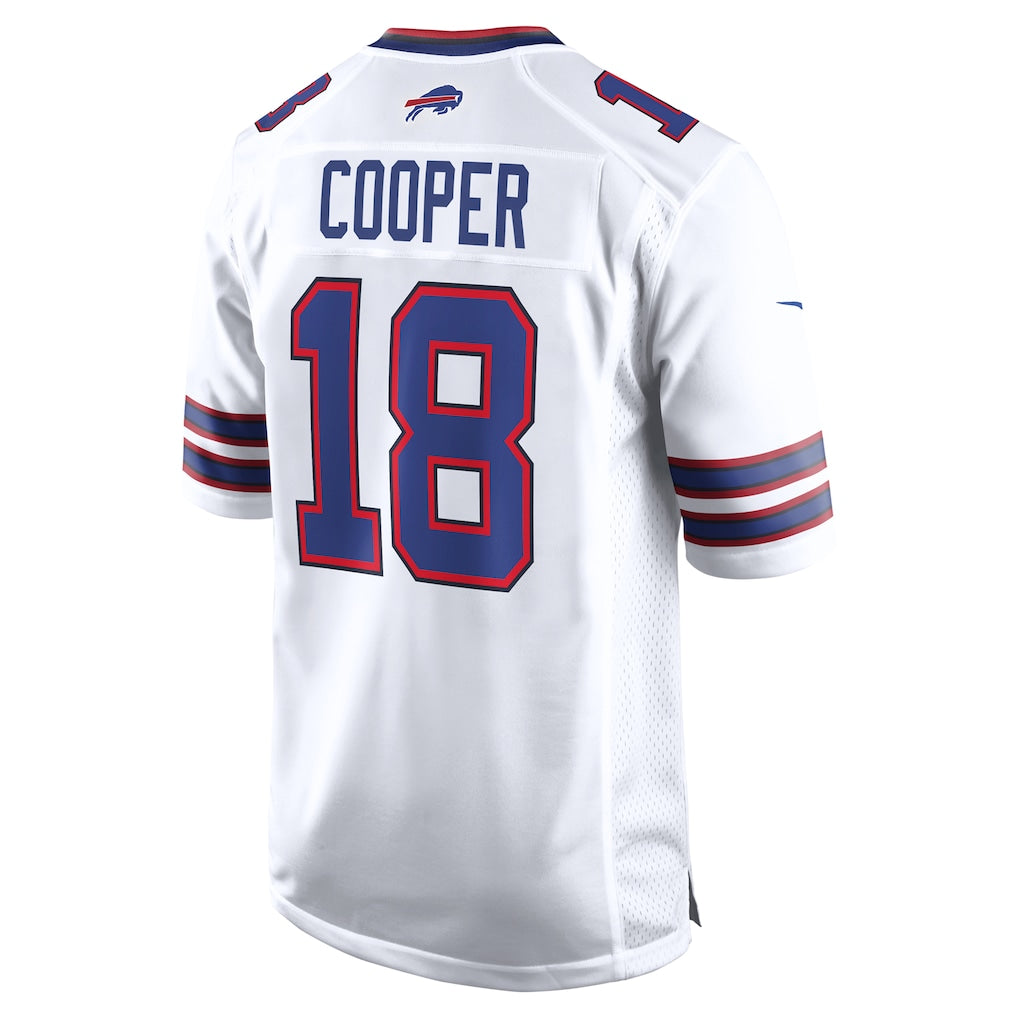 Tocy B.Bills #18 Amari Cooper White Game Jersey