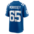 Tocy IN.Colts #65 Jimmy Morrissey Royal Team Game Jersey