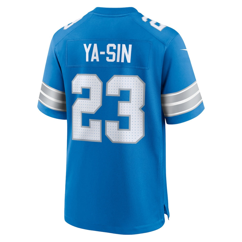 Tocy D.Lions #23 Rock Ya-Sin Blue Team Game Jersey