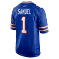 Tocy B.Bills #1 Curtis Samuel Royal Game Jersey