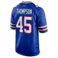 Tocy B.Bills #45 Shaq Thompson Royal Team Game Jersey