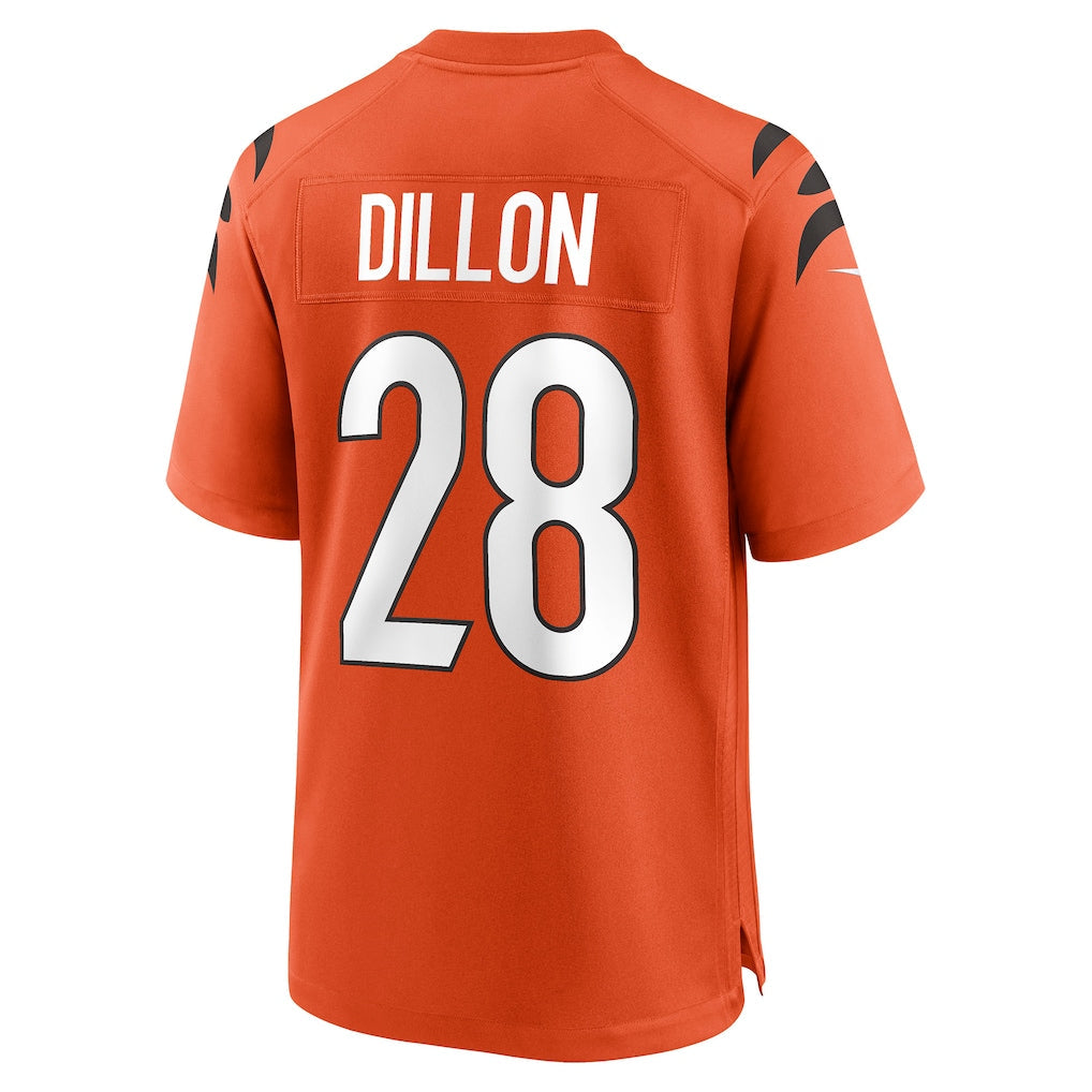 Tocy C.Bengals #28 Corey Dillon Orange Retired Player Alternate Game Jersey