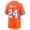 Tocy D.Broncos #24 Champ Bailey Orange Retired Player Alternate Game Jersey