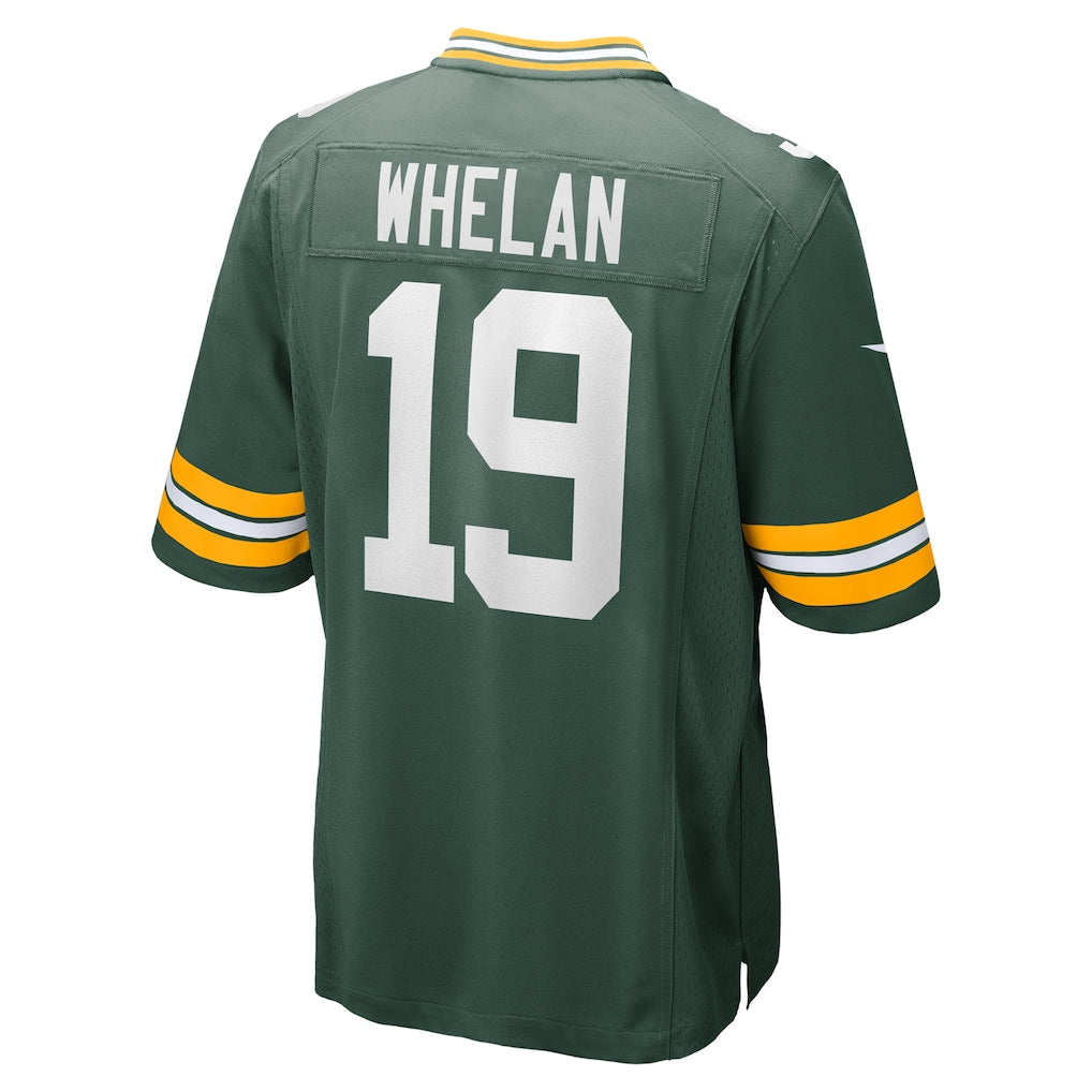 Tocy GB.Packers #19 Daniel Whelan Green Game Jersey