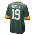 Tocy GB.Packers #19 Daniel Whelan Green Game Jersey