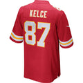 tocy KC.Chiefs #87 Travis Kelce Red Game Jersey
