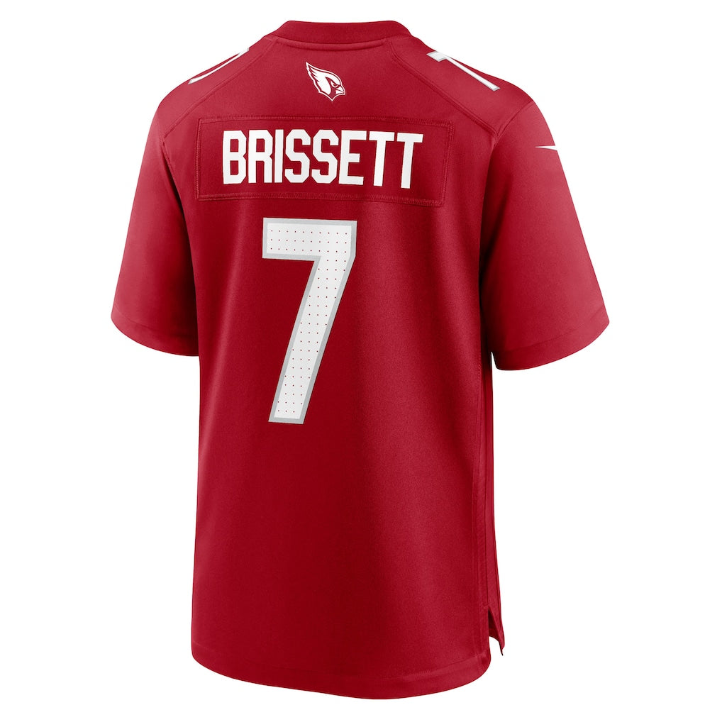 Tocy A.Cardinals #7 Jacoby Brissett Cardinal Team Game Jersey