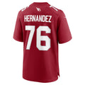 Tocy A.Cardinals #76 Will Hernandez Cardinal Team Game Jersey