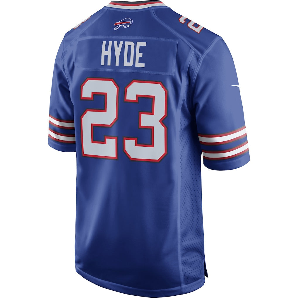 Tocy B.Bills #23 Micah Hyde Royal Game Player Jersey