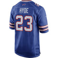 Tocy B.Bills #23 Micah Hyde Royal Game Player Jersey