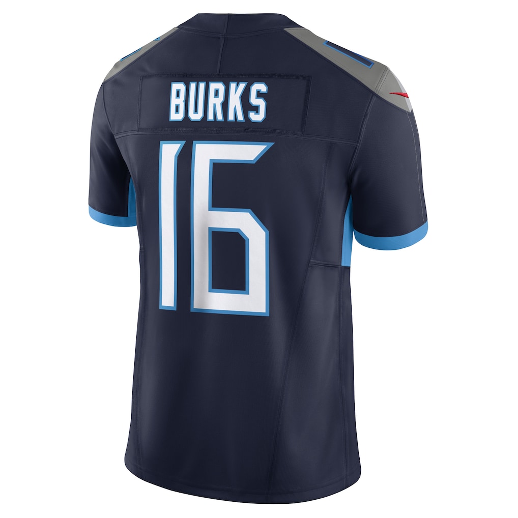 Tocy T.Titans #16 Treylon Burks Navy Vapor F.U.S.E. Limited Jersey
