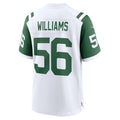 Tocy NY.Jets #56 Quincy Williams White Alternate Game Jersey