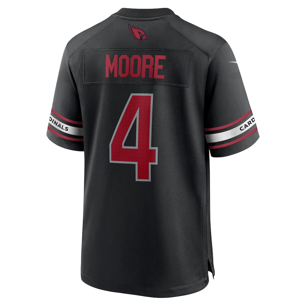 Tocy A.Cardinals #4 Rondale Moore Black Game Jersey