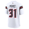 Tocy H.Texans #31 Dameon Pierce White Game Jersey