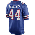 Tocy B.Bills #44 Tyler Matakevich Royal Team Game Jersey