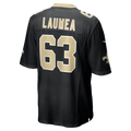 Tocy NO.Saints #63 Sataoa Laumea Black Team Game Jersey