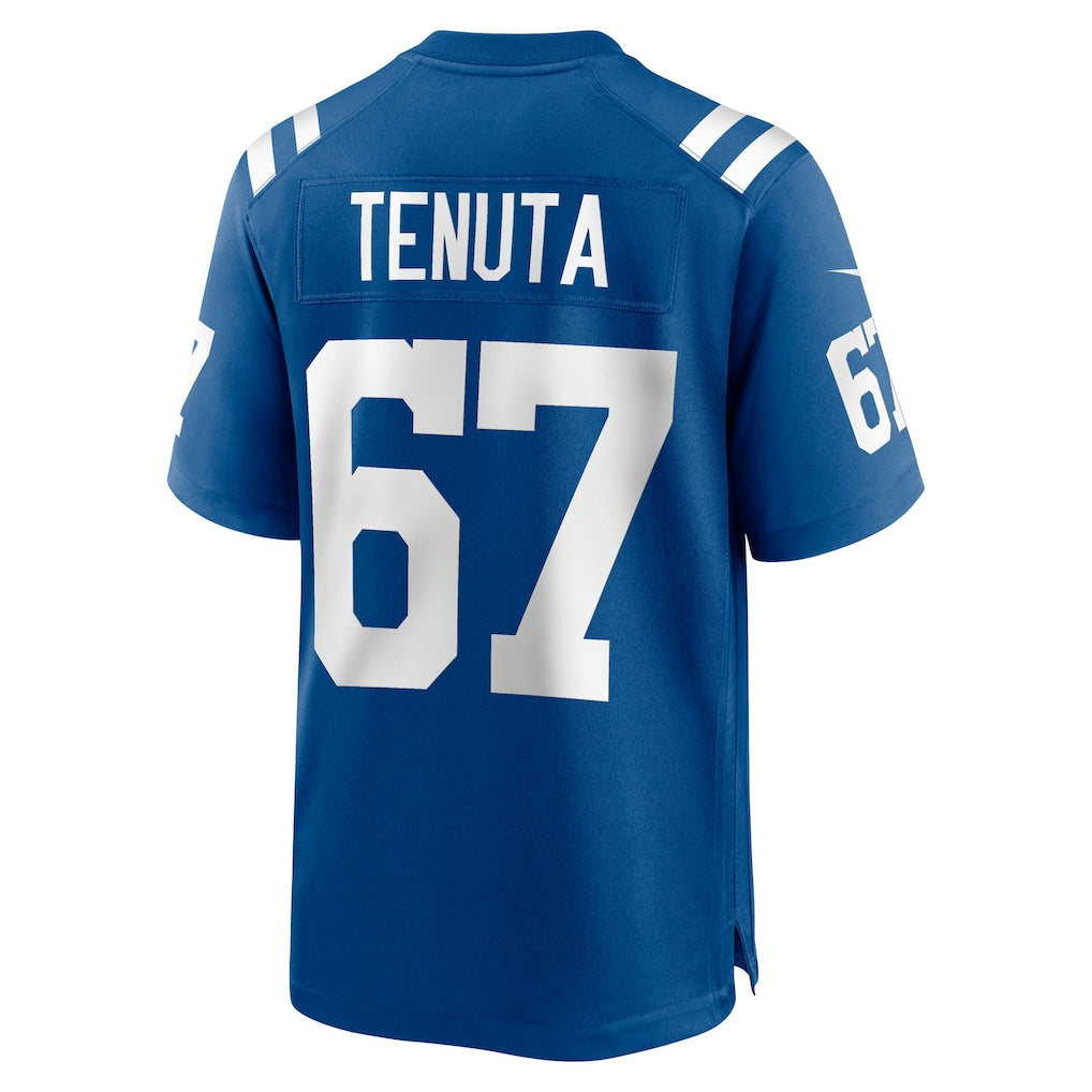 Tocy IN.Colts #67 Luke Tenuta Royal Team Game Jersey