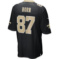 Tocy NO.Saints #87 Joe Horn Black Game Retired Player Jersey