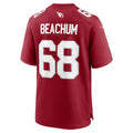 Tocy A.Cardinals #68 Kelvin Beachum Cardinal Team Game Jersey