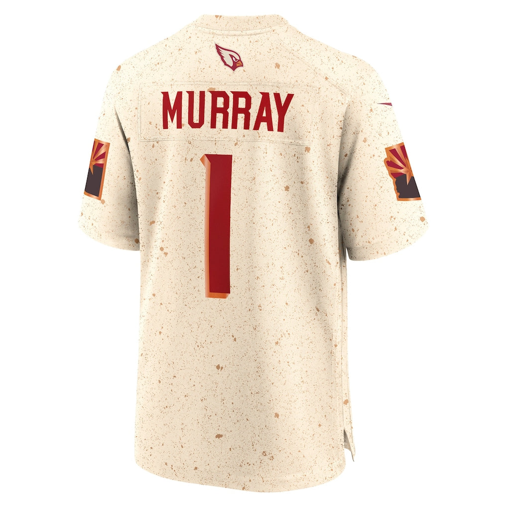 Tocy A.Cardinals #1 Kyler Murray Natural 2025 Rivalries Collection Game Jersey