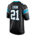 Tocy C.Panthers #21 Jeremy Chinn Black Game Jersey